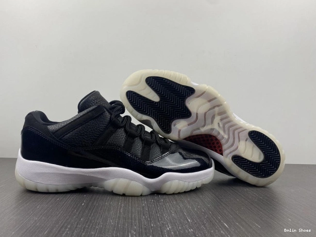 Bmlin Shoes Low 72-10 AV2187-001 Jordan 11 Air Retro 0726